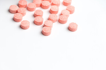 close up of pills, Medicines for health or treatment of illnesses