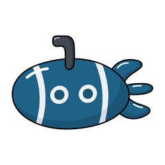 Submarine icon icon.