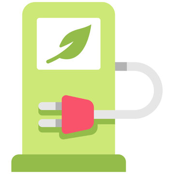 electric car charger icon