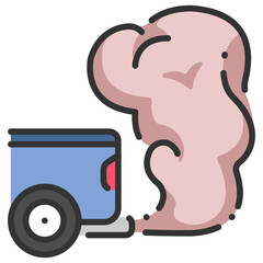 pollution car icon