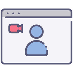 website video call icon