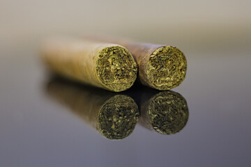close up of a cigarette