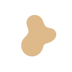 Abstract shapes. free form liquid for decorating greeting cards