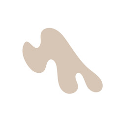 Abstract shapes. free form liquid for decorating greeting cards