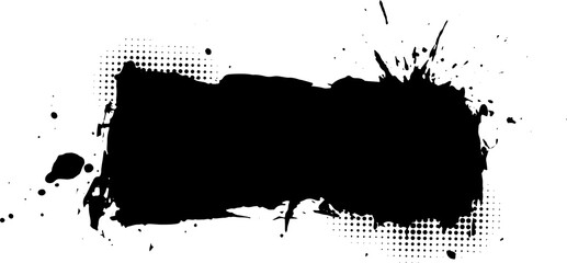 abstract brush stroke for copy space in retro comic style design © berkahjayamaterial