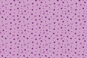 purple floral pattern background