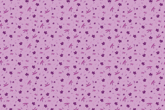 purple floral pattern background
