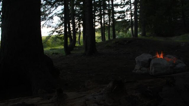 Silence, Fire, Nature.