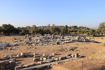 Teos was an ancient Greek city on the coast of Ionia, on a peninsula between Chytrium and Myonnesus. 