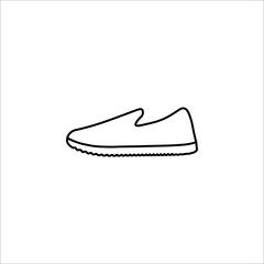 Running shoes line and glyph icon, fitness and sport, gym sign vector graphics, a linear pattern on a white background