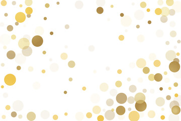 Gold glitter confetti, great design for any purpose. Party decor.