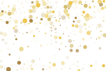 Gold glitter confetti, great design for any purpose. Party decor.