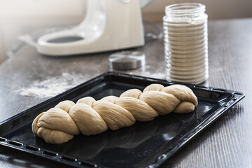 Milchbrot - Brioche - Hefeteig- Zopf