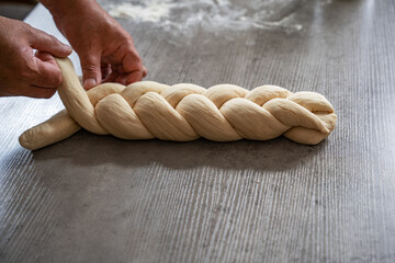 Milchbrot - Brioche - Hefeteig- Zopf