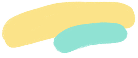 Freeform abstract shape freeform line minimal colorful decorative background element doodle