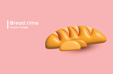 illustration of a bread 3d baking 
eat the main part   yummy yum  delicious
bun

bun