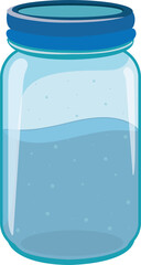 Blue Jar PNG Image For Download