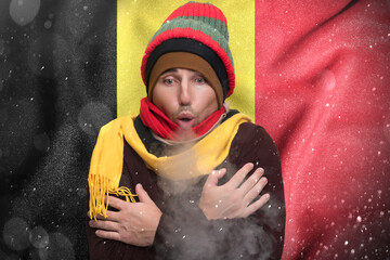 Belgium suffers the consequences of a cold and unheated winter.