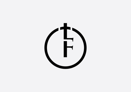 Christian Church logo and symbol design with the letter F