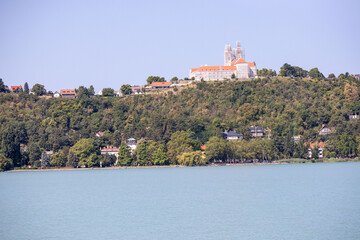 The Tihany Abbey is a Benedictine monastery established in Tihany in the Kingdom of Hungary in 1055