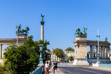Liberty Square in Budapest