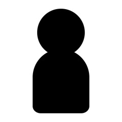 User icon.