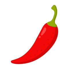 Chili pepper cartoon.