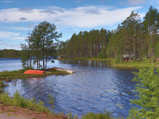 Auf dem Inlandsvägen durch Mittelschweden