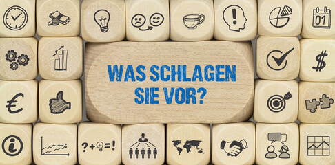 Was schlagen Sie vor?