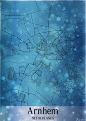 Christmas Background Chirstmas Map Arnhem