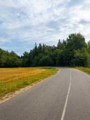 Fototapeta premium road in the countryside