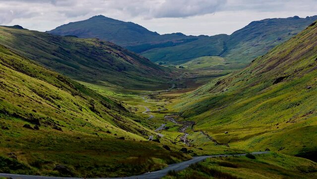 Amazing landscape and nature of Lake District National Park - travel photography