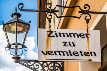 hotel sign in austria