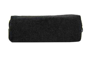 Long pencil pen case container isolated on the white background