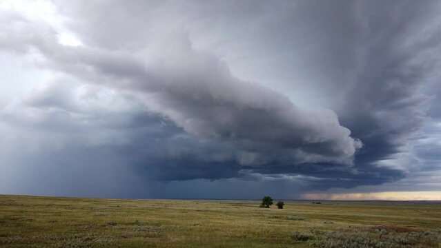Thunderstorm in the Canadian Prairies