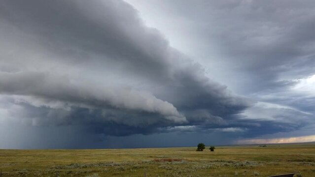 Thunderstorm in the Canadian Prairies