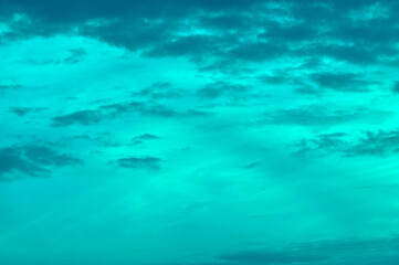 Fototapeta na wymiar dark blue sky with light blue gaps