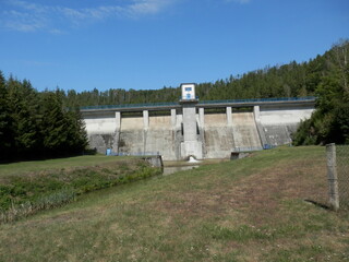 Der Stausee Wippra im Harz