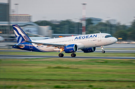 Aegean Airlines. 