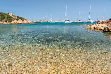 Budelli island, Maddalena archipelago, Sardinia, Italy.