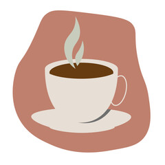 Coffee cup illustration