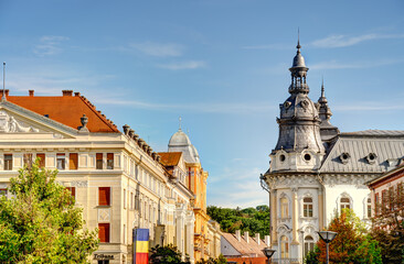 Fototapeta na wymiar Cluj landmarks, Romania