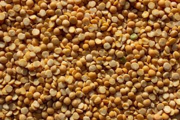 peas, pea groats, texture background