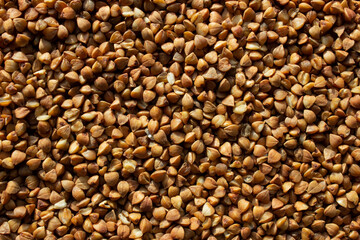 buckwheat, groats, texture background