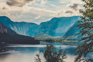 Blick auf Hallstätter See