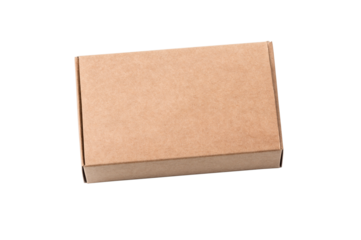 Blank paper box package