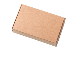 brown boxes  on transparent background,