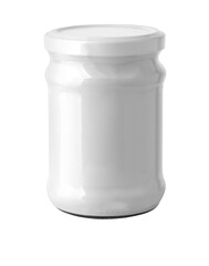 jar in the white package