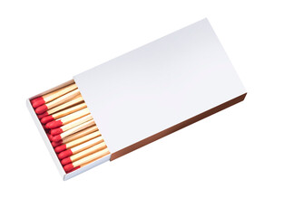 Box of matches, isolated
