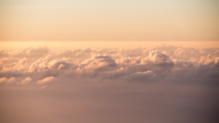 Sky with clouds at the morning surise.